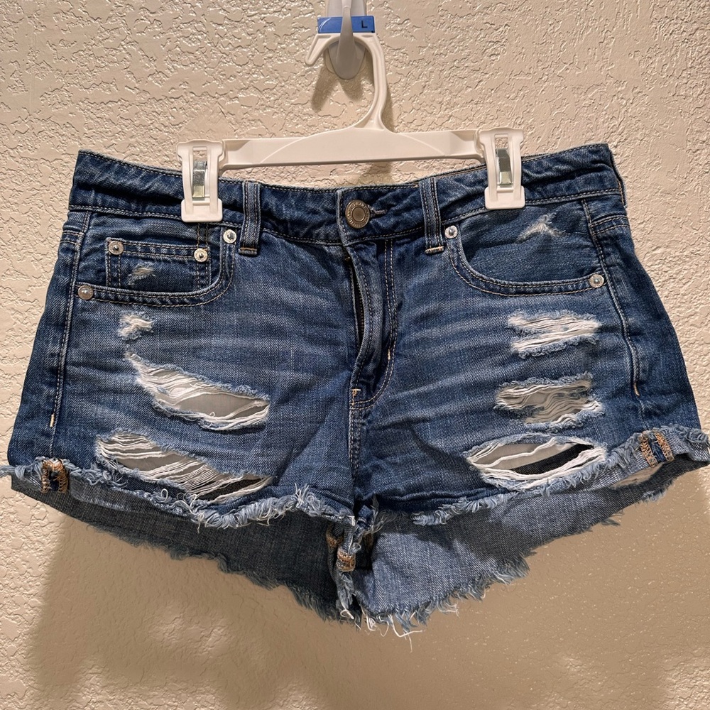 American Eagle Tomgirl Shortie Denim 4